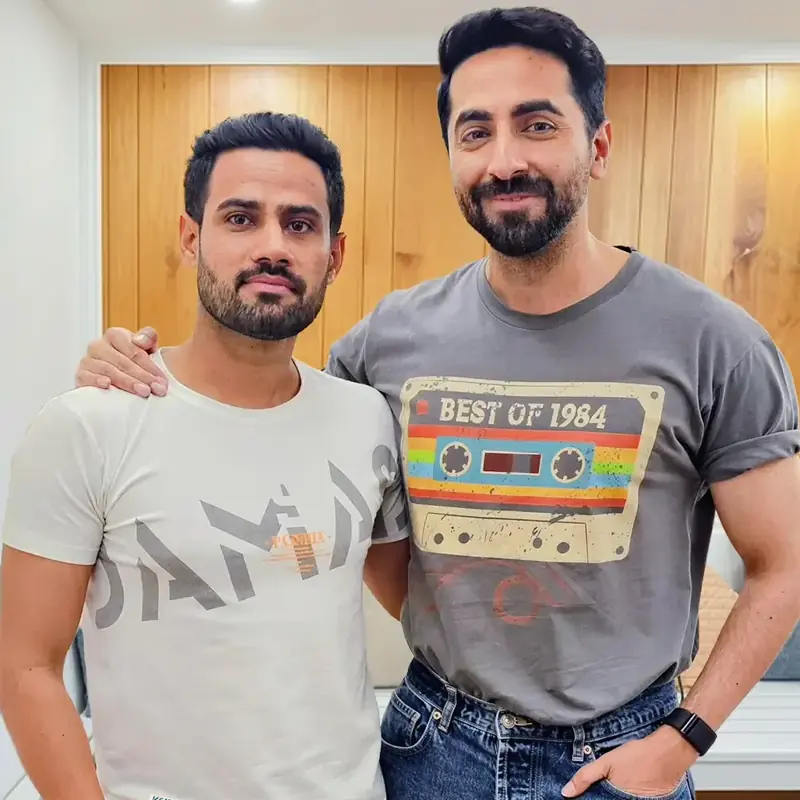 Physiotherapy session with actor Ayushmann Khurrana in Mumbai