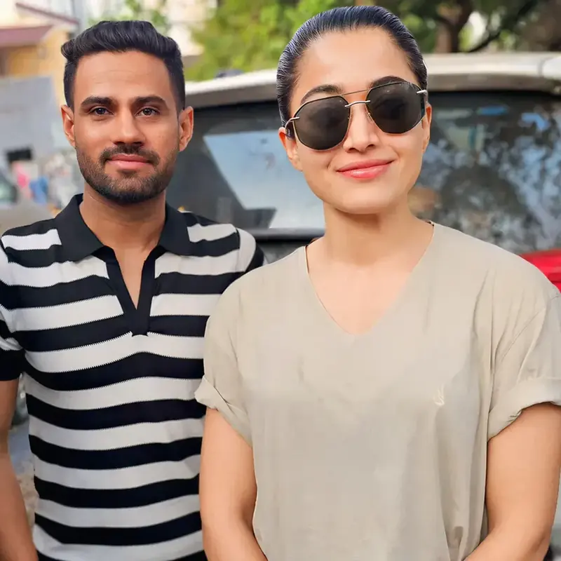 Physiotherapy session with actress Rashmika Mandanna in Mumbai